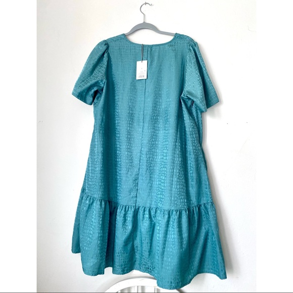 🔆Heritage Turquoise Silk Maternity Dress (L)🔆 - Picture 3 of 6
